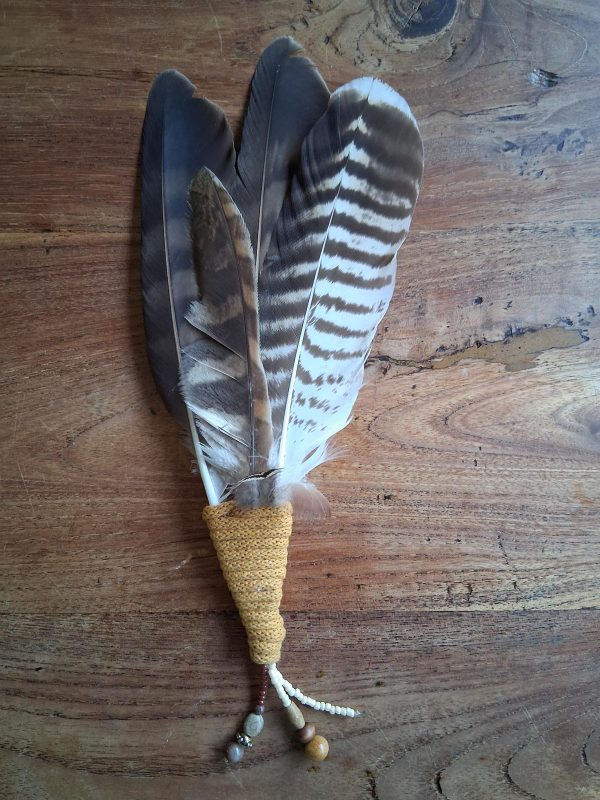 veren waaier bruin