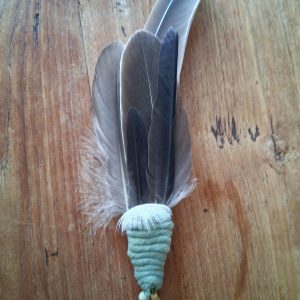 veren waaier verschillende groen tinten 20 cm